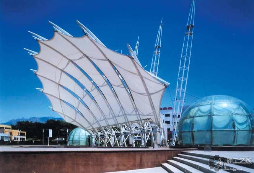 合作车棚膜结构网架