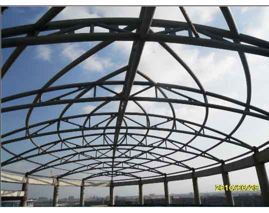 合作中煤朔州宾馆管桁架工程